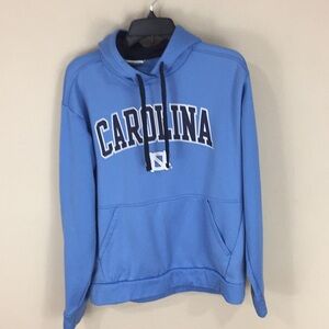 Champion North Carolina Tar heels Blue Performance Hoodie Size Medium